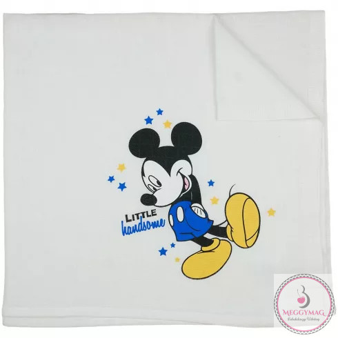 Disney Mickey mintás textil pelenka 70x70cm