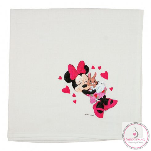 Disney Minnie textil pelenka 70x70cm